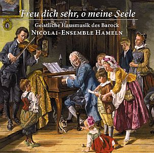 CD-Cover Freu dich sehr, oh meine Seele · Nicolai-Ensemble Hameln
